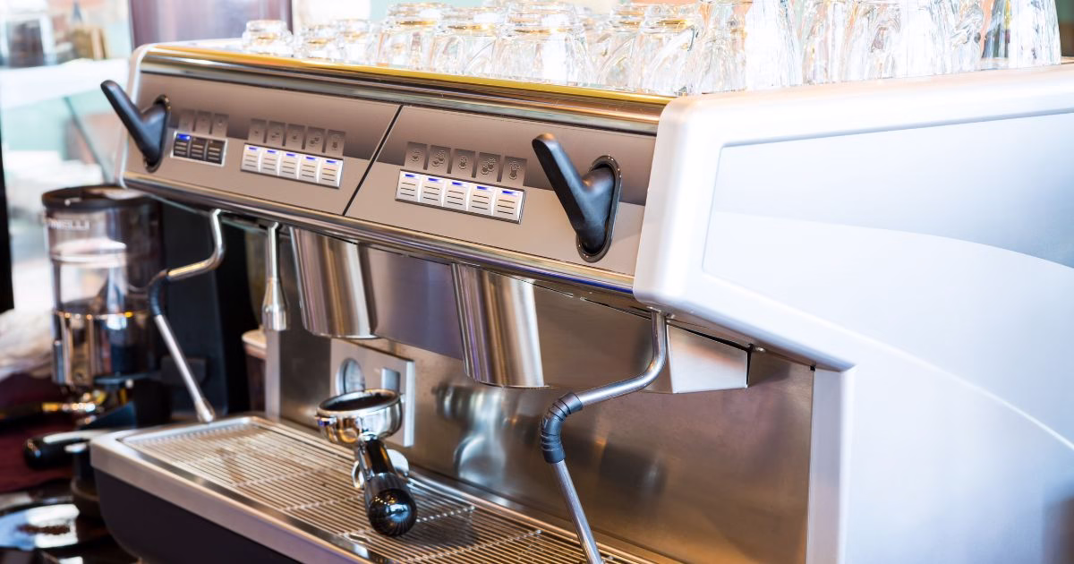 Baristas serving specialty espresso drinks at a Denver event